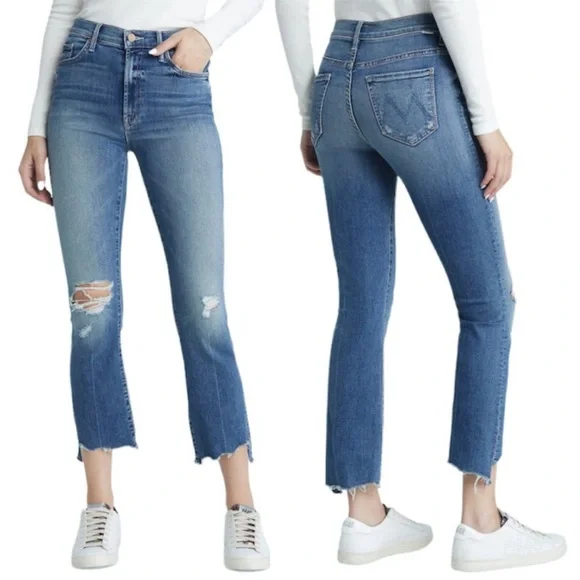 MOTHER | Jeans | Mother The Insider Crop Step Chew | Poshmark